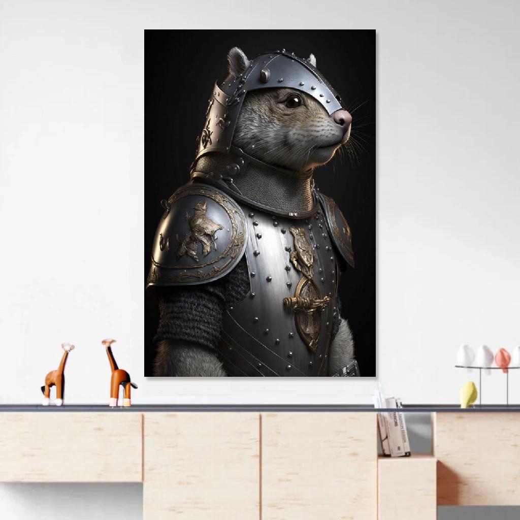 Picture of Marmot Armor au dessus d'un meuble bas
