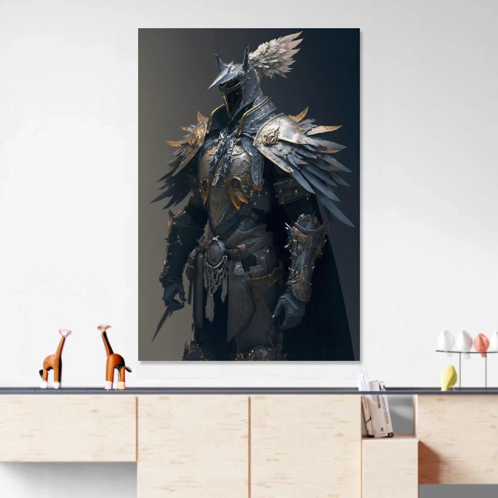 Picture of Heron Armor au dessus d'un meuble bas